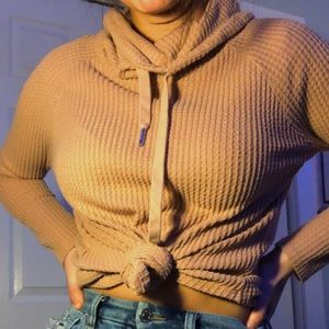 turtle neck (that falls) pink sweater shirt